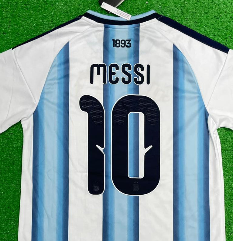 Argentina Home Messi Full Sleeve Jersey World Cup 2026 [Superior Quality]
