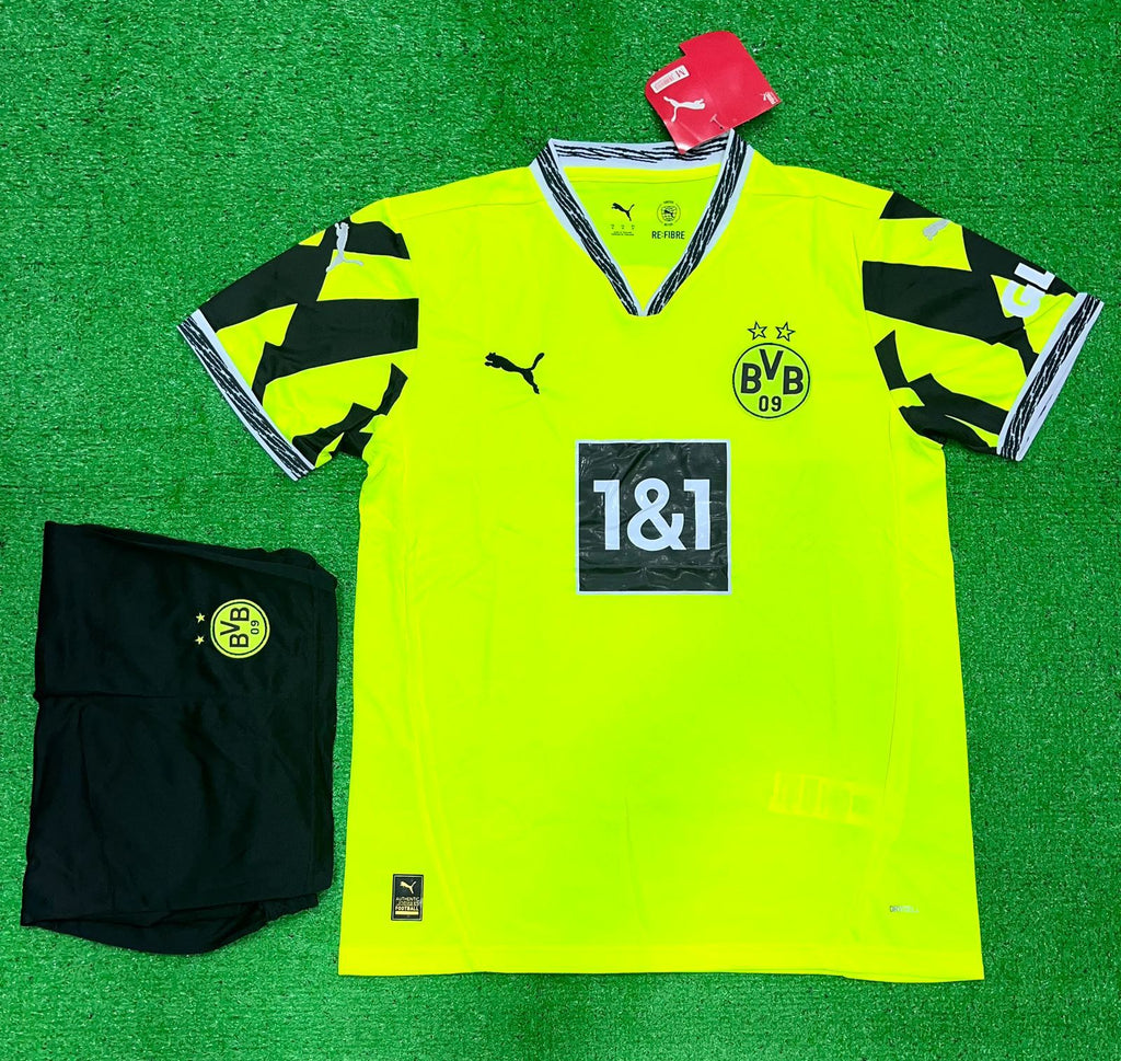 BVB Dortmund Special neon edition Jersey with Shorts 2025/26 [Premium Quality]