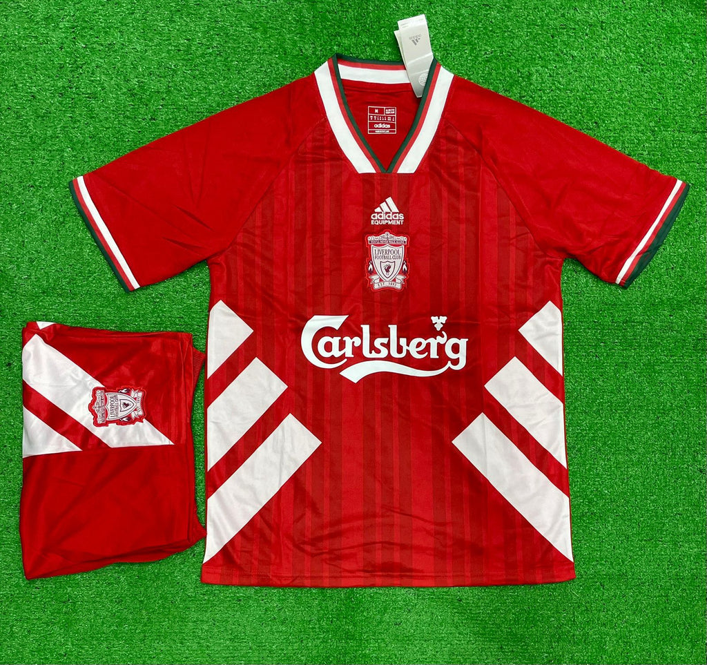 Retro Liverpool Home Jersey with Shorts 1993/95.