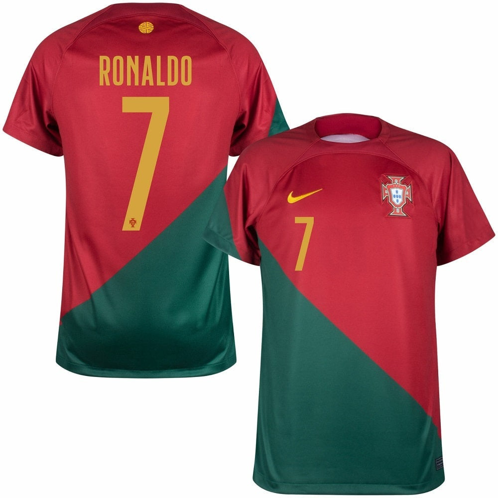 Ronaldo Portugal Home Jersey Only 2022/23 [Premium Quality]